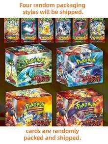 288pcs Pokemon TCG Paldea Destiny Booster Box (36 Packs), Trading Card Game Set, Collectible Cards, Suitable For Fans, Perfect Collectible Gift, Can Be Used As Collectible Cards, Birthday Gifts, Random Packaging - Multicolor - View 10