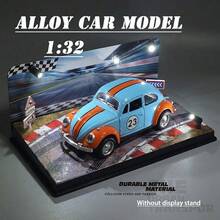 1:32 Modelo de coche de escarabajo de aleación clásico. - Diseño de puerta abierta, con funciones - Agrega diversión a tu colección. - Ya sea como regalo o como una colección premium, es la elección perfecta - Una obra de arte eterna, colocada en el escritorio de tu oficina. - Multicolor - Ver 3