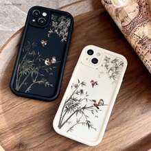 Silicone Case With Bamboo Pattern, Chinese Style, Anti-Drop And Soft For IPhone XR 11 12 13 14 15 16 Pro Max 14 15 16 Plus Redmi A2 A3 8 9A 10C 12 13 14C 11 12 Lite Poco F3 F5 M3 M4 Pro X3 X5 X6 Note 8 9 11 12 13 14 Pro Galaxy A03 A04 A05 A10 A11 A12 A13 A14 A15 A20 A23 A32 A34 A35 A50 A51 A52 A54 A55 A71 A72 M34 S20 FE S21 FE S22 Ultra S23 FE S23 Ultra S24 Ultra S24 Plus Moto E13 G04 G24 E14 G14 G22 G30 G10 G20 G34 G53 G54 G84 - J1 - 查看 3