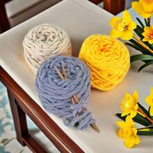 80克舒适柔软丝滑纱线，手工编织材料 - 1 - 查看 7