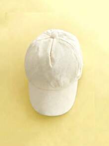 1pc 5-Panel Wide Brim Adjustable Baseball Cap, Outdoor Sun Protection Casual Sun Hat, Suitable For Spring/Autumn Travel, Beach, Holidays, Fits 0-3 Years Old Toddler Boys & Girls - Multicolor - View 3