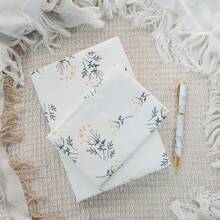 Sampul Pelindung Lembut untuk Buku Catatan/Buku Harian/Perencana Ukuran A5/A6 dengan Motif Bunga Lilac - Sepotong Tunggal - View 5
