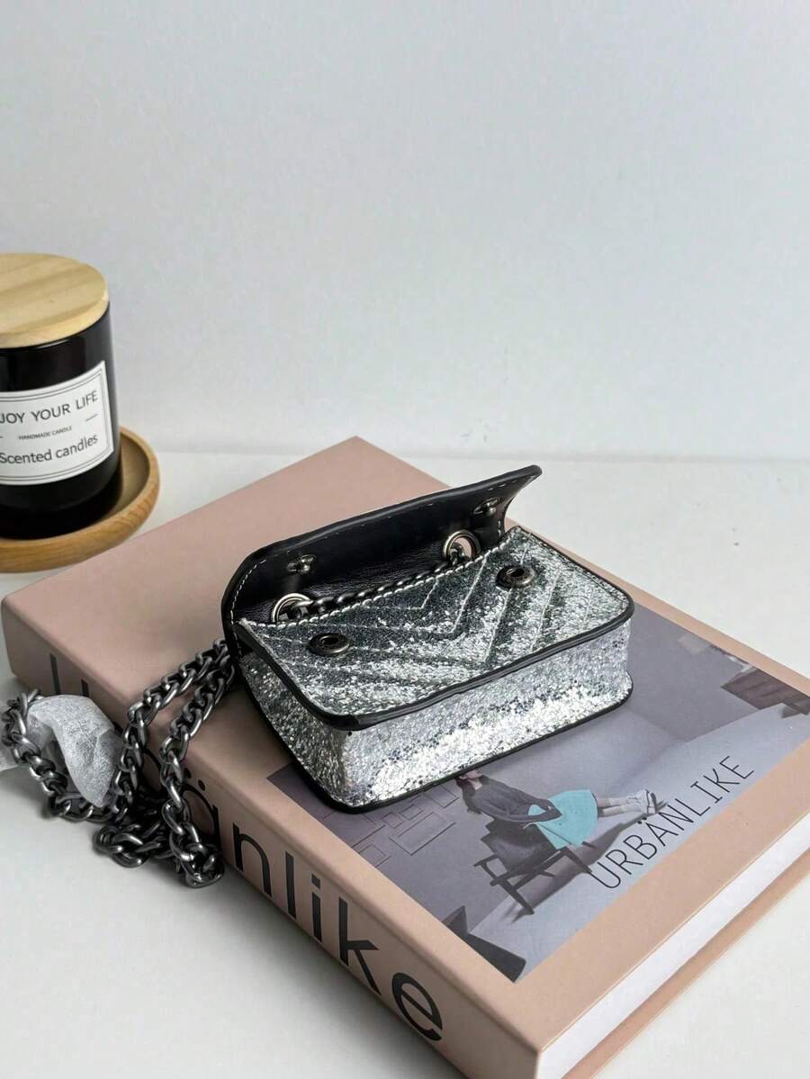 Stylish & Compact Mini Clutch Purse For Women - Ultra Lightweight, Fashion Essentials In Black & White - 黑色 - 查看 1