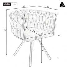 Vanity Stools - Pink + Velvet - View 6