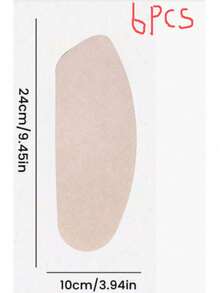 3/5 Pairs Transparent Invisible Thigh Chafing Guards, Waterproof Breathable Adhesive Strips, Unisex, Personalized Gift For Preventing Thigh Friction In Winter, Valentine's Day, Birthday - Arc - View 8