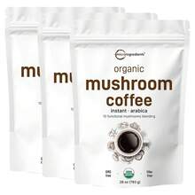 Café instantáneo orgánico de 10 en 1 con polvo de hongos, 28 onzas (paquete de 1) - 3 bolsas - Ver 12