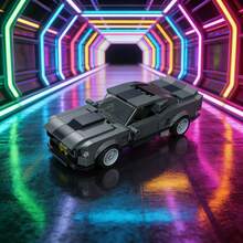 1340pcs Racing Car Theme Building Block Model Set, Multi-Color Options. Suitable For Car Enthusiasts, Including Black And Yellow/White Racing Cars. A Great Starter Choice For Block Building Hobbyists. Can Improve Finger Dexterity, Relieve Stress, And Cultivate Spatial Thinking. Ideal For Home Decor, Birthday/Holiday Gifts, And Party Favors. - Multicolor(Bag) - View 1