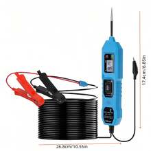 Portable Automotive Circuit Digital Measurement Pen 6-24V Fault Detector Automotive Electrical System Tester - Essential For Auto Repair And Household Use - Blue - View 8