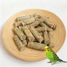 Fragrant Pet Parrot Chew Toy, Durable Parrot Gnawing Toy Suitable For Various Small Pets - Apricot - View 1