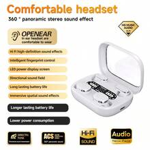 NEW SENYANG Neues Shenyang Design True Wireless In-Ear und Clip-On TWS Paare Mode Dual Bluetooth Kopfhörer, Mini Paare Bluetooth Kopfhörer, Musik Ohrhörer, TWS HIFI Tiefbass Stereo ENC HD Anruf Kopfhörer für Android und Handy, Sport Kopfhörer, Valentinstag Geschenk, Smart Kopfhörer - Frage 8 - Übersicht 8