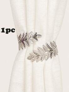 1 chiếc kẹp rèm kim loại hình bông lúa mì, giá đỡ rèm trang trí, thiết kế không cần khoan, phù hợp cho nhà và văn phòng, nhiều màu sắc để lựa chọn. - 1PC - Xem 12