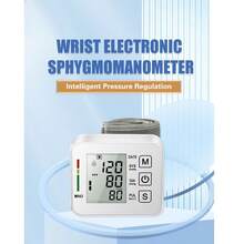 Wearable Blood Pressure Tensiometer Automatic Medical Precision Portable Sphygmomanometer - ALPS-GRAY - View 9