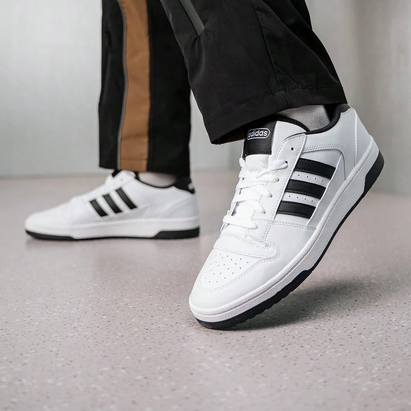 Adidas Men's And Women's Shoes, New Style 26 BREAK START Basketball Style Casual Shoes, Sneakers JR3249 - White - View 1