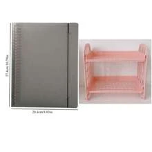 可拆卸 A4/A5 活页夹封面、学生活页笔记本、办公用品、返校用品、学校用品 - 綁帶款活頁夾 - 查看 42