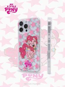 MY LITTLE PONY 官方授权小马宝莉手机壳，印有萍琪派、暮光闪闪、云宝黛西等众多角色，高清印刷，深色背景尽显高级质感，少女心爆棚！全包防摔防指纹，时尚透明气囊保护壳，兼容/Galaxy - 無色 - 查看 5