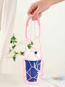 创意饮料杯手提包，时尚女士托特包，扁平手提包收纳 - 彩色 - 查看 4