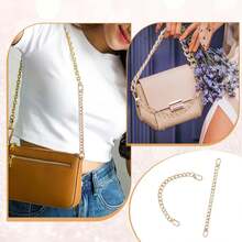 Purse Chain Strap Cross Body Chain Strap Replacement Chain For Handbag Shoulder Bag Purse Cute Girly Stuff - Black - View 8