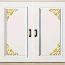 10 piezas Pegatinas decorativas de espejo con patrón geométrico, pegatinas de espejo de acrílico autoadhesivas, adecuadas para pared de fondo del hogar, sala de estar, dormitorio, estudio, oficina, gabinete de cocina y otra decoración del hogar, papel tapiz DIY para pared/baño Pegatinas decorativas de vidrio - Multicolor - Ver 2