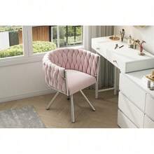 Vanity Stools - Pink + Velvet - View 11