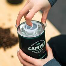 Recipiente de almacenamiento de café de alta calidad con válvula de desgasificación unidireccional - Recipiente sellado herméticamente apto para granos de café, hojas de té, productos secos, especias | Lata de metal resistente a los rayos UV para la cocina, la despensa, el campamento al aire libre - Multicolor - Ver 8