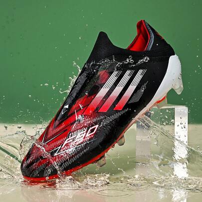 Chuteiras de Futebol Masculinas, Chuteiras de Futebol Femininas, Tênis Esportivos de Treinamento, Calçados Esportivos Profissionais Femininos para Uso Externo/Interno AG/FG, Unissex