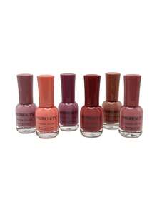 Set de 12 Esmaltes de Uñas 16ml A Base de Agua, de Secado Rápido, Larga Duración, Fácil de Usar, Adecuado Para Principiantes, Para Salón o Uso Casero - ROSA NUDE - Ver 3