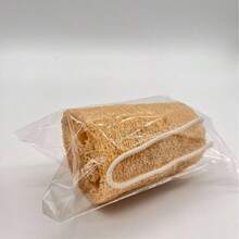 1/3Pcs Natural Loofah Body Scrubber, Dual-Use Exfoliating Sponge & Kitchen Cleaning Brush, Natural Plant Fiber, Sensitive Skin-Friendly, Reusable Unisex Loofah Pad, Face Body Cleansing & Kitchen Gadget, Bathroom & Kitchen Essential - A - View 12