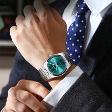 POEDAGAR Luxury Watches For Men Stainless Steel Waterproof Luminous Man Watch Date Week Fashion Casual Men's Quartz Watch - 金色 - 查看 7