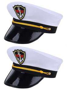 1 pieza/2 piezas Sombrero octogonal de tapa plana estilo europeo, accesorio de disfraz para mujeres adultas, adecuado para accesorios de fiesta festiva - H - Ver 10