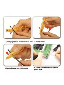 Kit De Soldador Eléctrico De Temperatura Regulable - A - Ver 2
