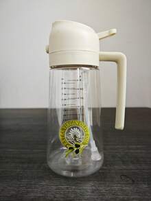 1pc 400ml PET Material Olive Oil Spray Bottle With Measurement Scale, Sprayer And Pump In One, Refillable, Suitable For Olive Oil, Cooking Oil, Soy Sauce, Salad Dressing And Other Liquids - Multicolor - View 14