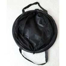 Große faltbare Wäschekorb ohne Deckel, praktischer Aufbewahrungseimer, atmungsaktiver handgehaltener Wäschekorb aus Mesh für Zuhause, Wohnheim und Apartment-Organisation, vielseitiger tragbarer Wäschesammler für einfaches Beladen, Falten und Tragen, atmungsaktives Mesh-Design für schnelles Trocknen, frische Wäsche, leicht und dennoch offener Wäschesammler für aufgeräumte Räume und nahtlosen täglichen Wäschefluss - Verschiedenfarbig - Übersicht 1