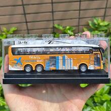 成乐木合金高速和谐号仿真列车模型，复兴号子弹头列车玩具，车门可开，收藏品 - 彩色 - 查看 7