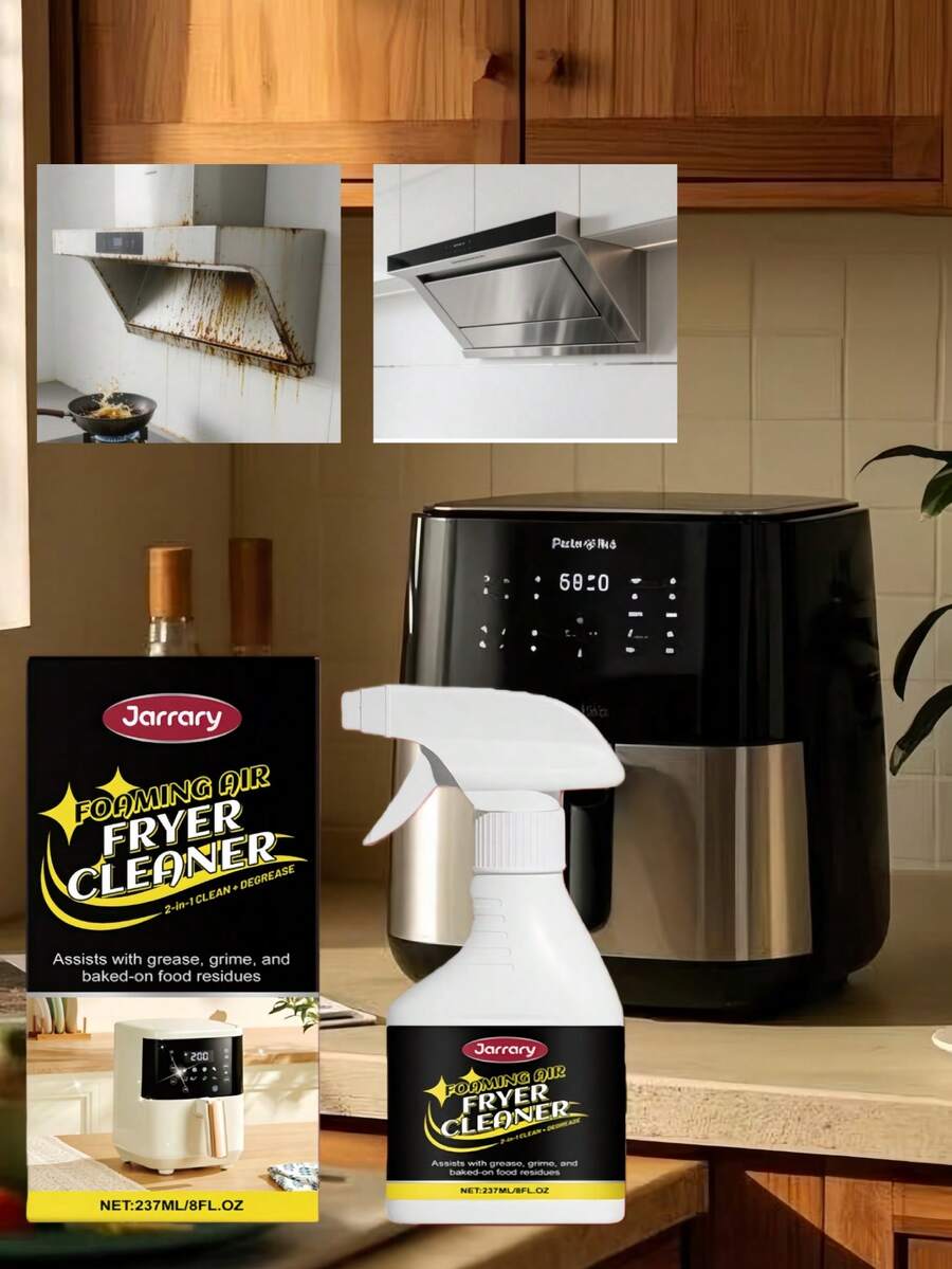 空气炸锅清洁剂，日常清洁空气炸锅内部，除油除渍清洁剂 - 液體 - 查看 1