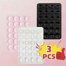 1pc Silicone Suction Cup Phone Case Stand, Phone Suction Cup, Octobuddy, Sticky Phone Grip, Sticky Phone Holder, Compatible With Smartphones - 多色 - 查看 10