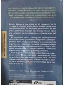 Libro "El despertar de la conciencia" (Jacobo Grinberg‑Zylberbaum, estados múltiples de la persona, relación mente y realidad, perspectiva de la mente) - Libro único - Ver 4