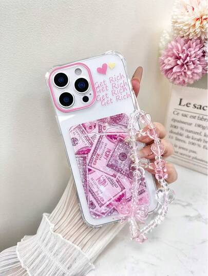4-Corner Card Slot Colorful Painted Transparent Anti-Drop Phone Case Compatible With IPhone 14, 14 Pro, 14 Pro Max, 13, 13 Pro, 13 Pro Max, 11, 11 Pro Max, 12, 12 Pro, 12 Pro Max, XR, XS, 15, 15 Pro, 15 Pro Max, 16, 16 Pro, 16 Pro Max, 17, 17 Pro, 17 Air, 17 Pro Max, Galaxy S24, A04, A12, A13, A14, A23, A24, A32, A33, A51, A52, A53, A54, A72, S20 FE, 9, 9A