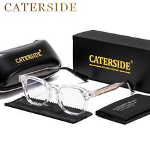 New Oval Retro Design Clear Lens Glasses CP+PC Special Pin Core Design Spring Hinge Vintage  Cool Style Eyeglasses For Men's Women Party, Daily Accessories, Festival Gifts Eyewear With Full Package - K39944 - View 13