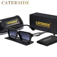 Vintage Square CP+PC,UV400 Sunglasses Special Pin Core Design Vintage Cool Style Metal Frame And Lenses Luxurious And Retro Style. Decorative Glasses. Ideal Gift For Parties And Great Choice For Shopping - K40549 - View 5