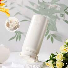 Stainless Steel Thermal Bottle 800ml, Hot/Cold, With Thermal Insulation And Straw 1368 - MARROM - View 2