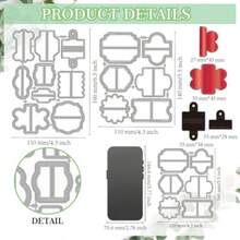 Soportes para pestañas plegables