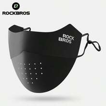 ROCKBROS 1pc Ice-Silk Seamless Face Mask Breathable Mesh Heat-Dispersing & Non-Stifling Concealed Contoured Nose Bridge Unrestricted Breathing - Multicolor - View 11