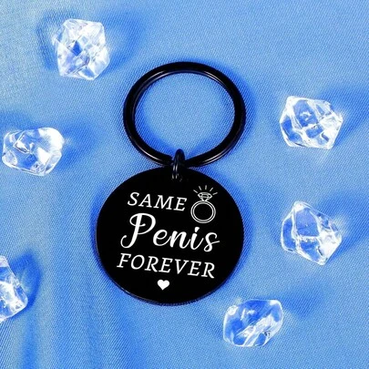 1pc Romantic Gifts For Her Him Funny Couple Gifts For Boyfriend Girlfriend Valentine's Day Gift For Adults Women Men Keychain Accessories Naughty Bridal Shower Bachelorette Valentines Day Gift Ideas