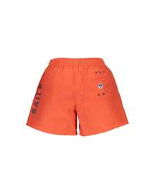 North Sails Swim Trunks Drawstring Closure Men Orange Swimwear - Orange - View 2