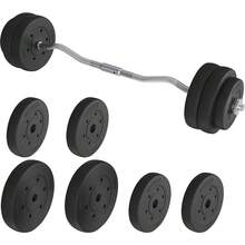 Curl  Barbell Set Lifting Exercise Curl Bar Adjustable  Plate Weight Sets Home Fitness Exercise Machines Weightlifting Equipment - default - View 7