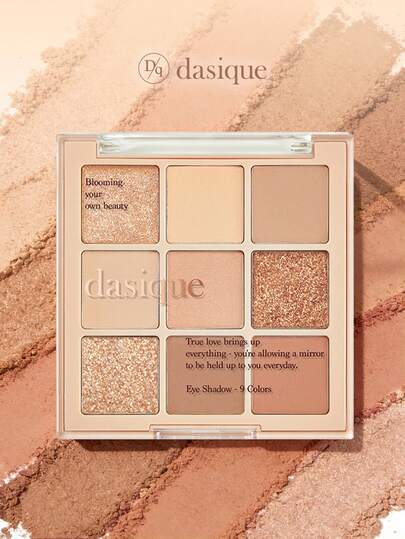  Dasique眼影盘，持久显色，易于上手，顺滑易晕染，纯素配方，无动物实验，节日必备玫瑰女孩最佳色彩魅力氛围，圣诞节送给女性的礼物，时尚女装品牌，返校季，新娘婚纱，夏季，情人节，假期，情人节
