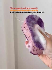 3件套洗碗海绵、油锅清洁刷、双面厨房清洁布、超细纤维清洁布、纳米海绵神奇清洁剂 - 方形-3pcs - 查看 7