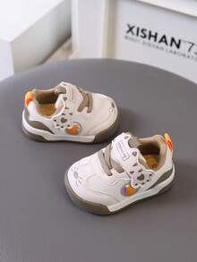 Spring/Autumn New Toddler Boys' Breathable Soft Sole Casual Shoes, Lightweight Comfortable Walking Shoes - Khaki - View 5