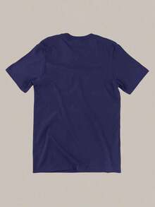 Camiseta Feminina Múltiplas Estampas Religiosas Camisa Jesus Cristã 100% Algodão - Azul Marinho - Visão 3