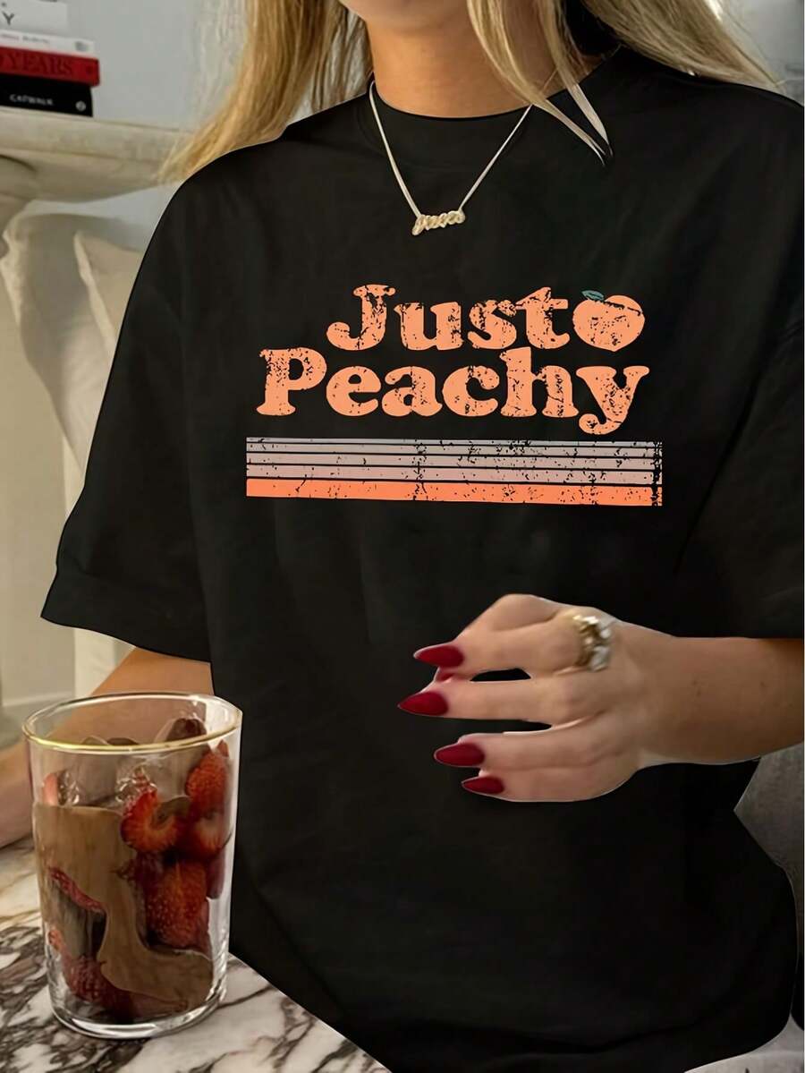 Camisetas femininas - Preto - Ver 1